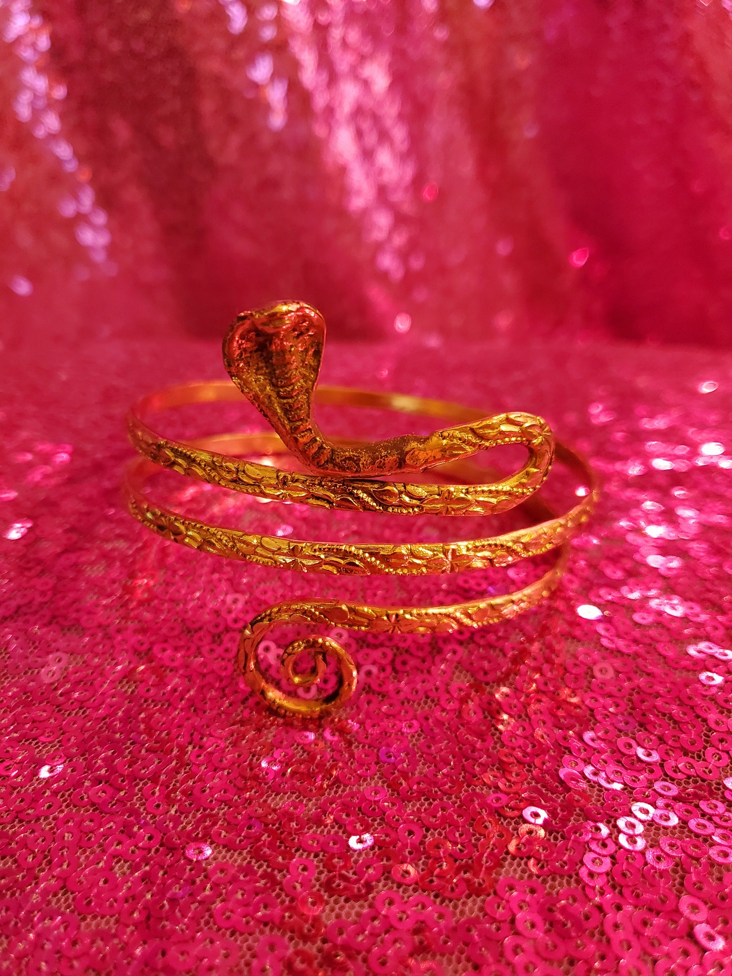 Brass Upperarm Bracelet- Westside Market Only